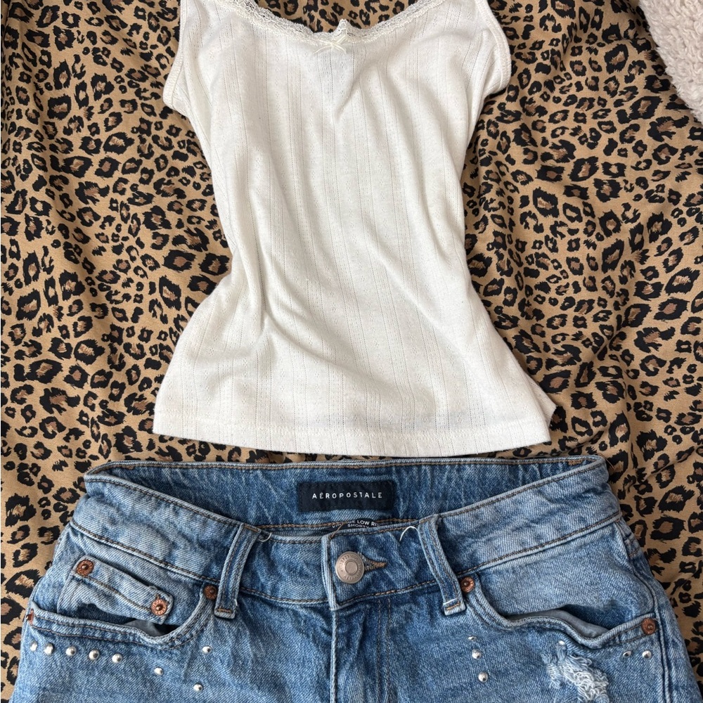 Aeropostale shorts and target tank bundle